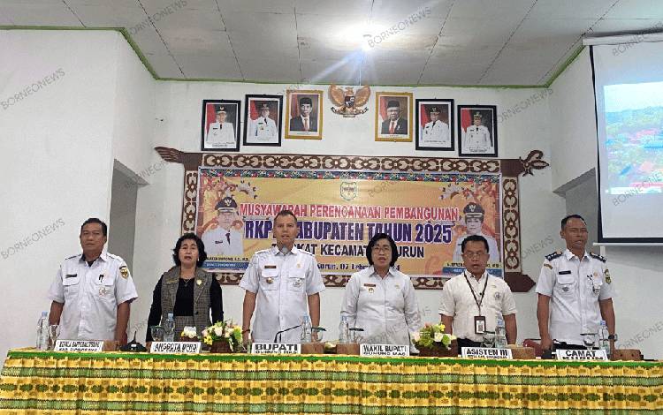 Bupati Hadiri Musrenbang RKPD Gumas 2025 Tingkat Kecamatan di Kurun