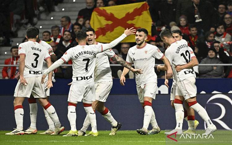 Bilbao Menang 1-0 atas Atletico di Semifinal Pertama Piala Raja