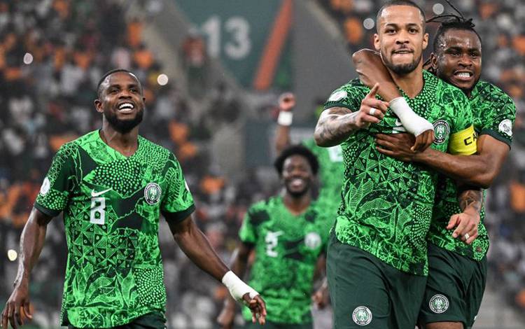 Piala Afrika: Nigeria Lolos Semifinal Usai Taklukkan Aljazair 2-0