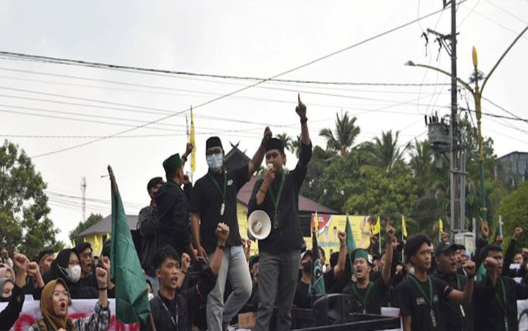 Besok HMI Cabang Palangka Raya Demo Presiden di Tugu Soekarno