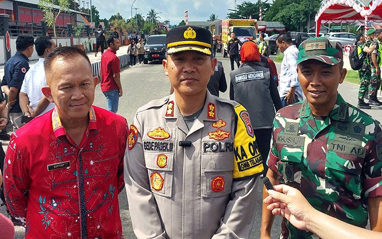 Polres Kapuas Kawal Pendistribusian Logistik Pemilu 2024