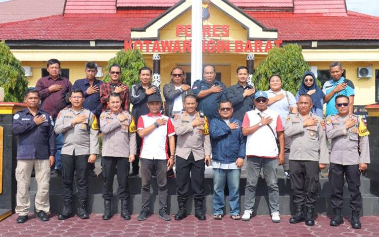 Kapolres Kobar Tingkatkan Sinergitas Bersama Insan Pers