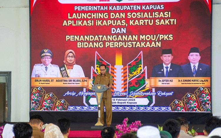 Kolaborasi Terus Digalakkan Promosikan Gemar Membaca di Kapuas
