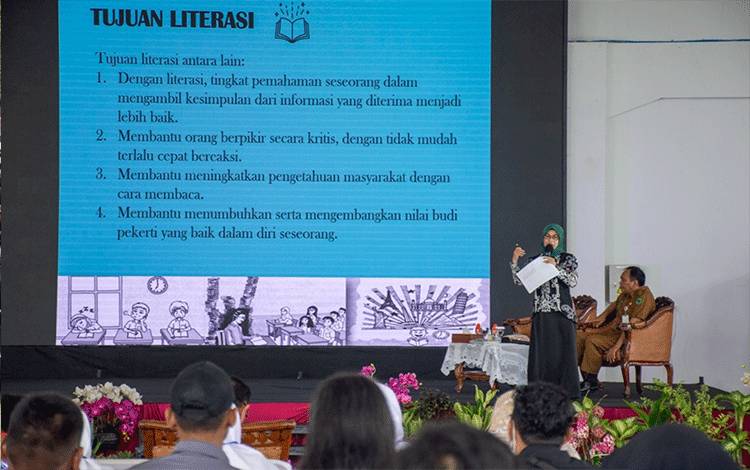 Bunda Literasi Kapuas Sosialisasikan Perannya Tingkatkan Budaya Gemar Membaca