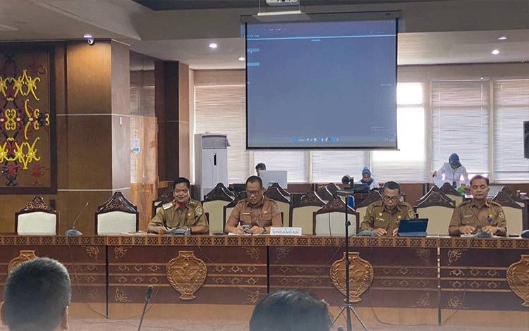 Pj Bupati Seruyan Ikuti Wawancara Kandidat Paritrana Award 2023