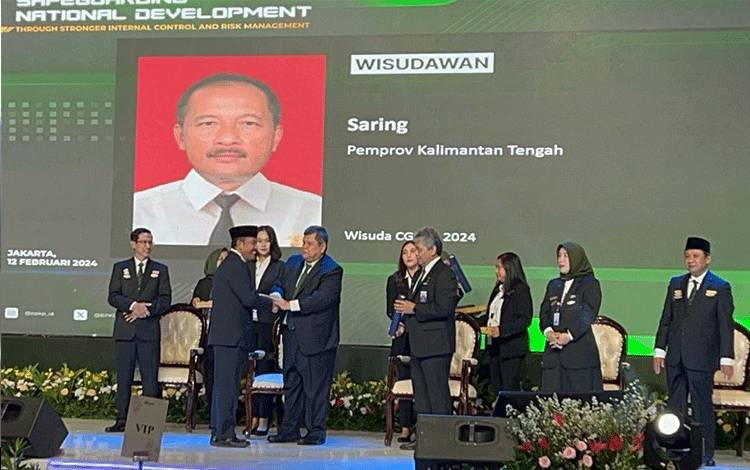 Inspektur Inspektorat Kalteng Bersertifikat Government Chief Audit Executive