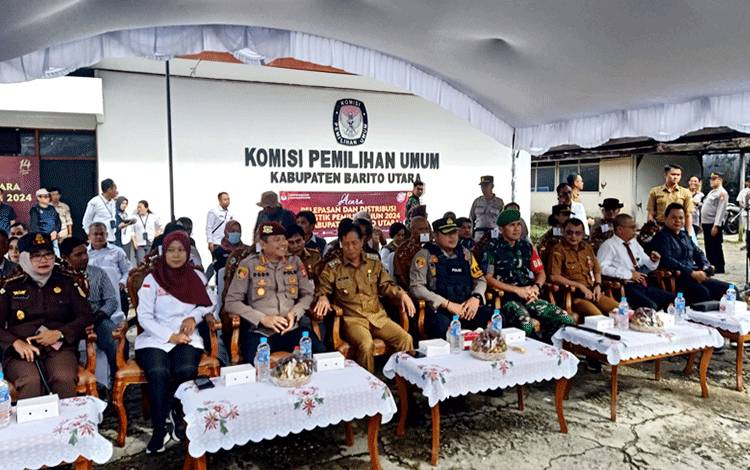 Pj Bupati Barito Utara Minta Sinergitas Penyelenggara Pemilu Terjalin Dengan Baik