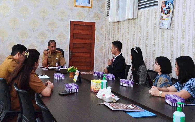 Dinkes Kalteng Terima Kunjungan Finalis Duta Kesehatan