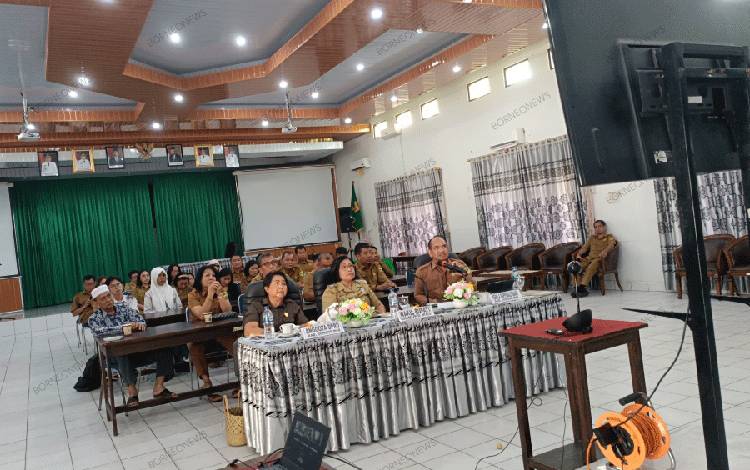 Pemkab Gunung Mas Ikuti Verifikasi dan Wawancara Penilaian PPD 2024