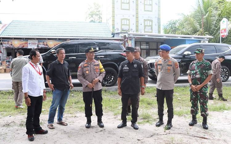 Polres Seruyan Turunkan Ratusan Personel Amankan Pemilu