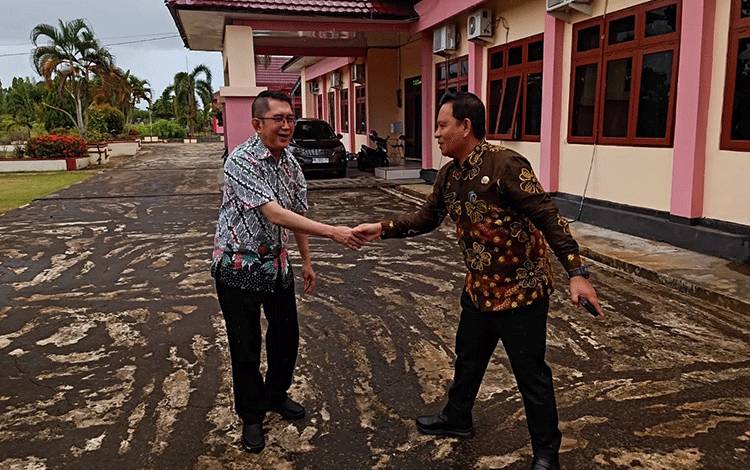 Kadis Pendidikan Seruyan Terima Kunjungan Kepala BPMP Provinsi Kalteng