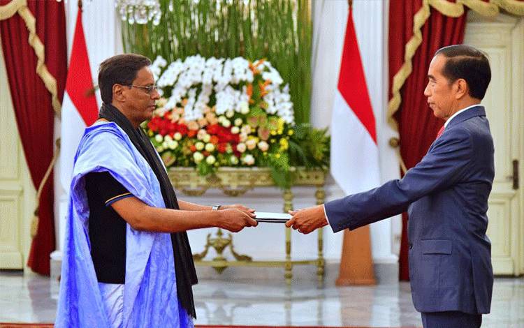 Presiden Terima Surat Kepercayaan Sembilan Duta Besar Negara Sahabat