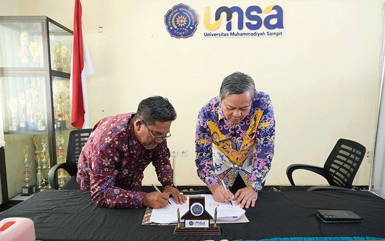 Universitas Muhammadiyah Sampit Jalin Kerja Sama dengan Dinkes Kotim Implementasi Tri Dharma Perguruan Tinggi?