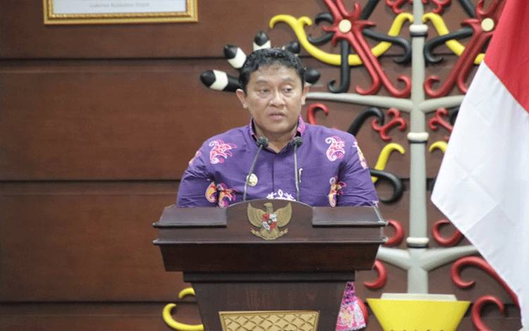 Wagub Kalteng Instruksikan APIP Awasi Pemerintah Daerah