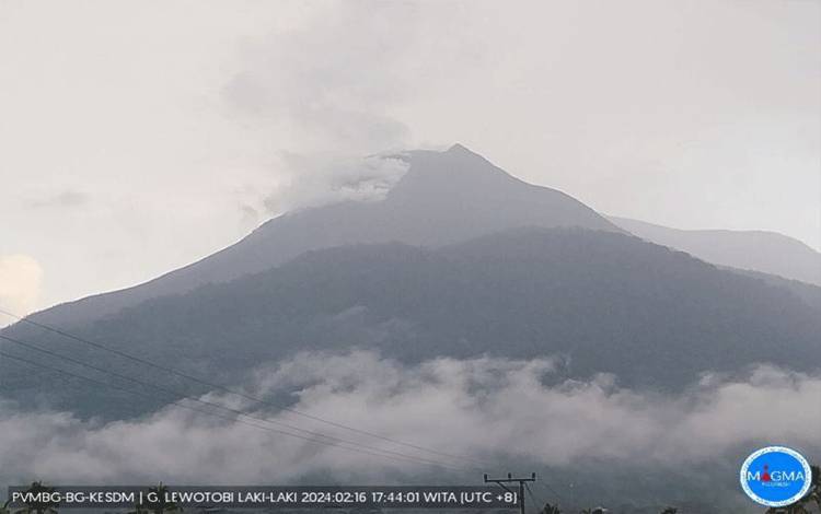 PVMBG Rekam Getaran Banjir Lahar Hujan dari Gunung Lewotobi Laki-laki