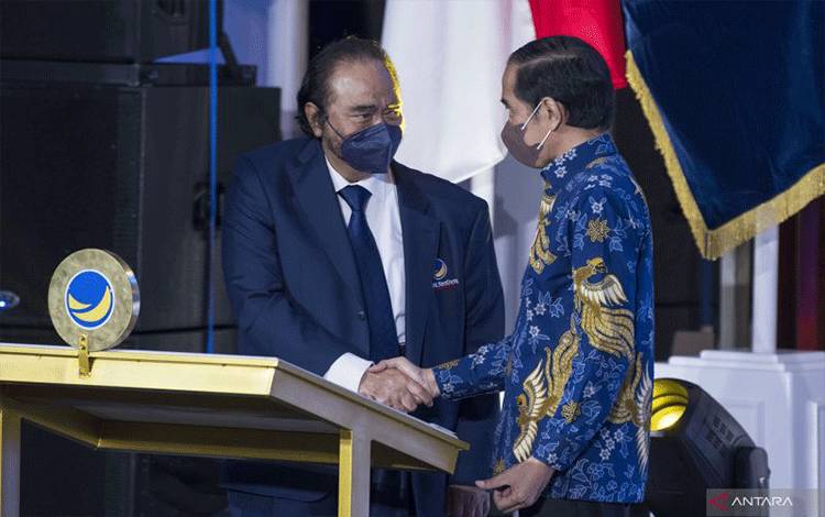 Jokowi-Paloh Bicarakan Dinamika Politik hingga Pemilu