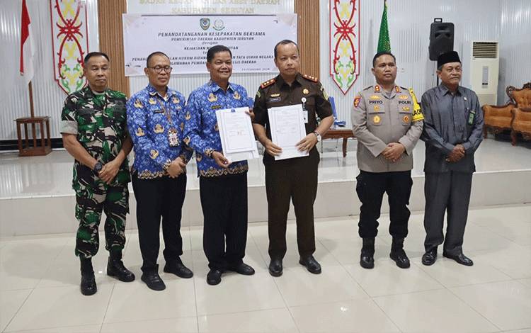 Ini Tujuan Kesepakatan Antara Pemkab dan Kejari Seruyan