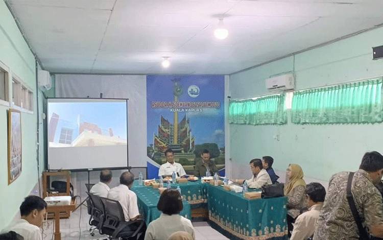 RSUD Kapuas Dikunjungi Dewan Pengawas BPJS Kesehatan, Direktur Paparkan Ini