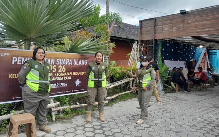 Satpol PP Palangka Raya Dikerahkan untuk Pengamanan PSU
