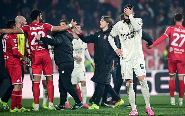 Klasemen Liga Italia: AC Milan Makin Tertinggal dari Juve dan Inter