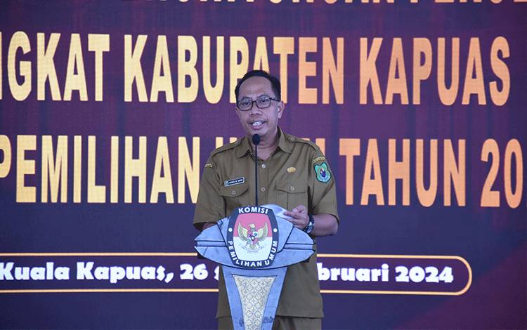 Asisten III Setda Kapuas Hadiri Pembukaan Rapat Pleno Terbuka Tingkat Kabupaten?