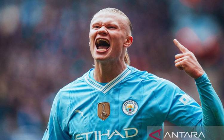 Lima Gol Erling Haaland Warnai Kemenangan City atas Luton Town