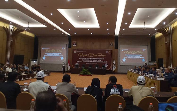 KPU Kobar Gelar Rekapitulasi Hasil Penghitungan Suara Pemilu 2024?