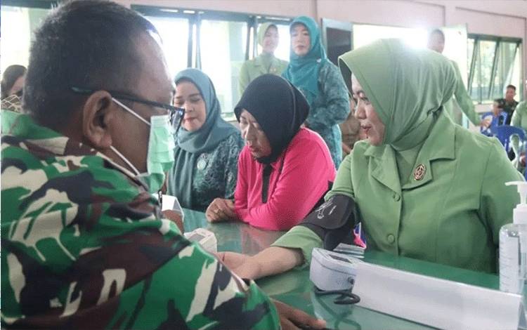 Sambut HUT Persit, Kodim 1011 Kuala Kapuas Gelar Donor Darah?