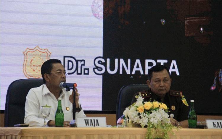 Wakil Jaksa Agung RI Kunjungan Kerja ke Kejati Kalteng, ini Pesannya