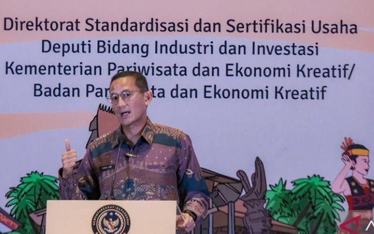 Menparekraf Siapkan Transisi Standardisasi Usaha Pelaku Parekraf