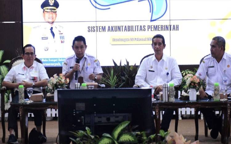 Pemkab Lamandau Kaji Tiru Implementasi SAKIP ke Pemkab Hulu Sungai Selatan