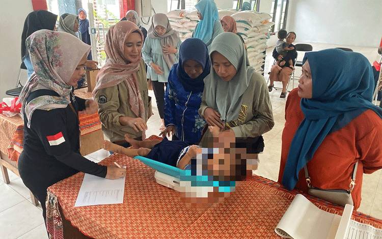 Lurah Kalampangan Gelar Gemas untuk Cegah Stunting