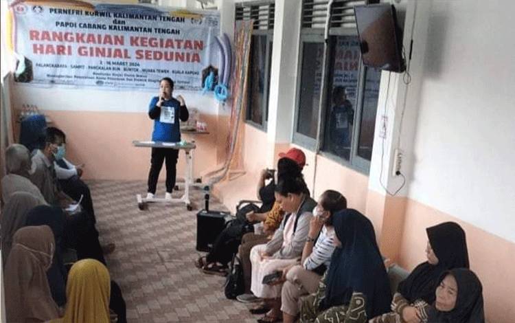 Hari Ginjal Sedunia, Unit Hemodialisa RSUD Kapuas Lakukan Penyuluhan Kesehatan