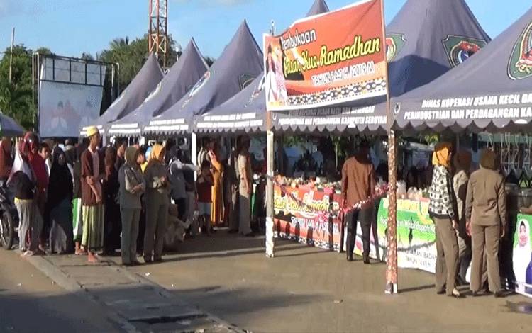 Diskoperindag Seruyan Siapkan Puluhan Lapak Pasar Ramadan