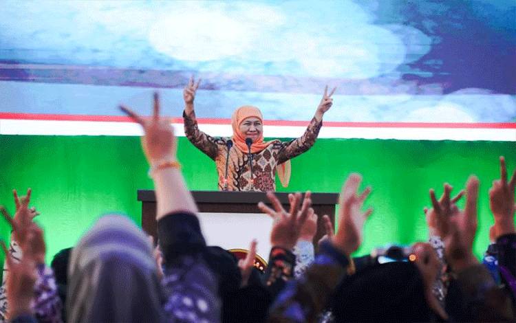 Khofifah Dukung Program Makan Siang Gratis Diimplementasikan
