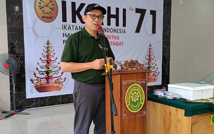 Pj Bupati Barito Timur Hadiri Peringatan HUT Ke-71 IKAHI