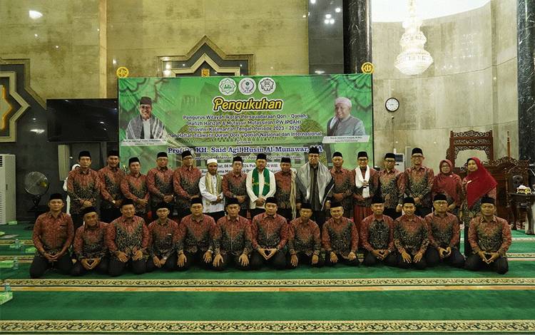 Kukuhkan IPQAH, Sekda Kalteng Ingatkan Motivasi Generasi Qurani