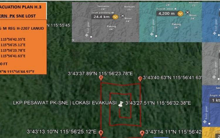 Tim SAR Gabungan Kembali Mencari Pesawat Smart Aviation yang Jatuh Kaltara