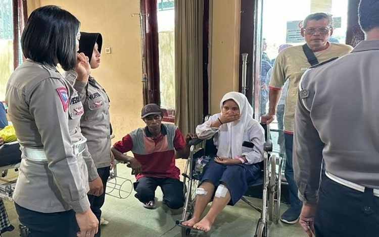 Berikan Trauma Healing kepada Korban Kecelakaan di Lamandau