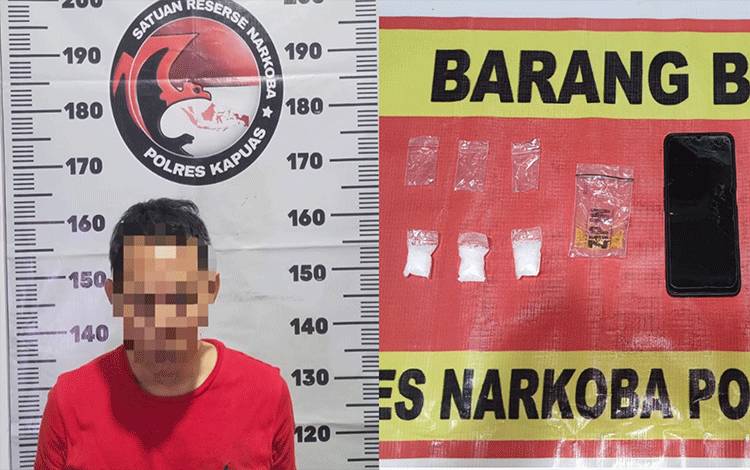 Pria Asal Barsel ini Bakalan Lebaran di Penjara Karena Tertangkap Kasus Sabu di Kapuas