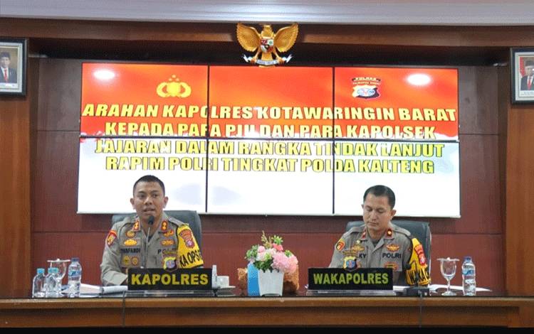 Kapolres Kobar Tingkatkan Pelayanan dan Keamanan Saat Ramadan
