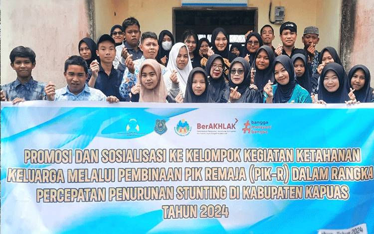 Remaja di Kecamatan Dadahup Disosialisasikan Program GenRe, Ini Tujuannya