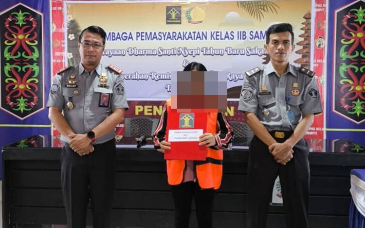 22 Narapidana Lapas Sampit Terima Remisi Khusus Hari Raya Nyepi