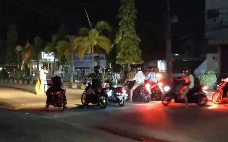 Balap Liar Makin Marak di Sampit, Polisi Janji Tindak Tegas