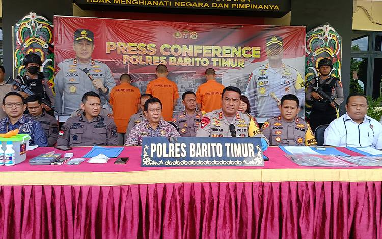 Polres Barito Timur Ungkap Residivis Curanmor, 10 Motor Diamankan?