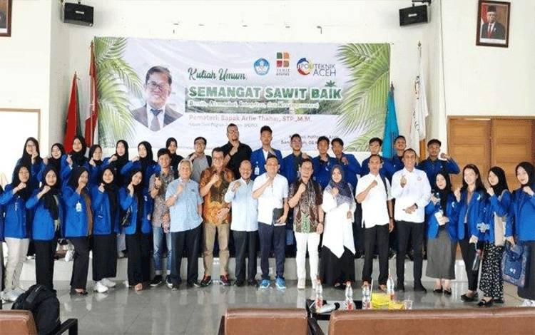 BPDPKS Sosialisasikan Sawit Baik ke 400 Mahasiswa Politeknik Aceh