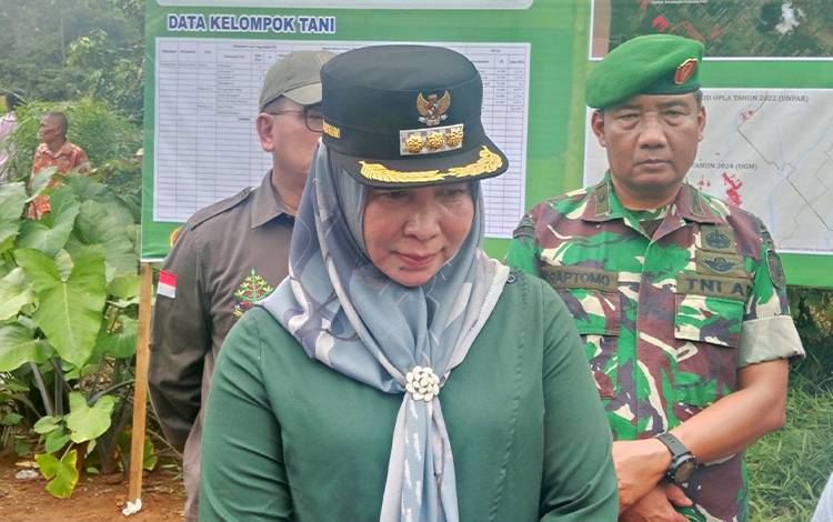 Pj Bupati Pulang Pisau Hadiri Kick Off Optimalisasi Lahan Rawa