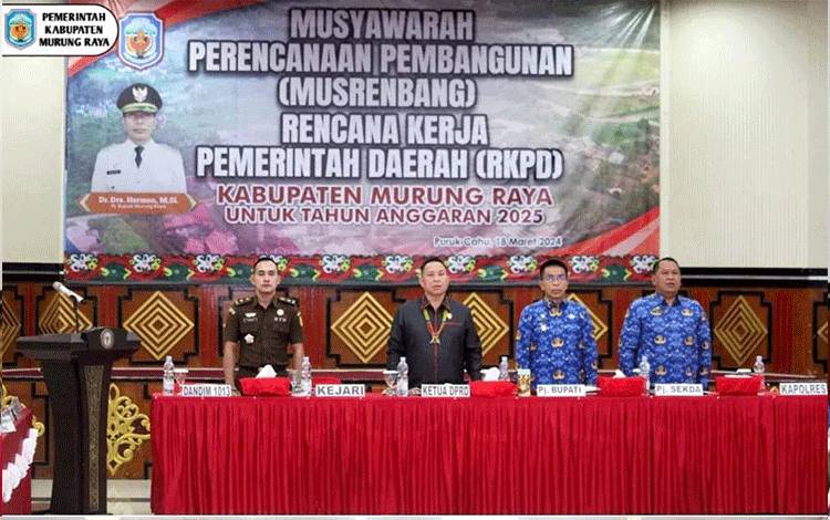 Forum Musrenbang Komitmen Bersama Menciptakan Kesejahteraan