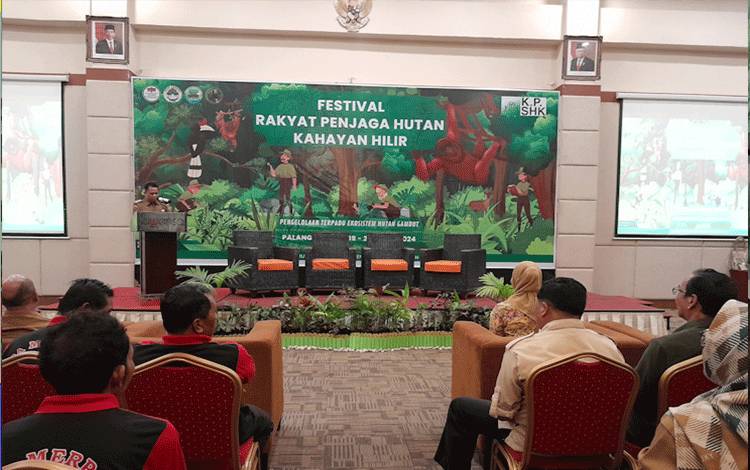 KPSHK dan LPHD Gelar Festival Rakyat Penjaga Hutan Kahayan Hilir