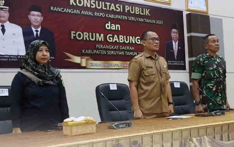 Pj Sekda Buka Konsultasi Publik RKPD Seruyan Tahun 2025  ?